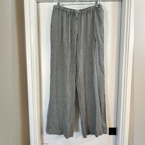 Target Black and White Gingham Pants